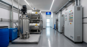 Unidad de ozonólisis industrial PHOENIXOZONO — producción aceites ozonizados